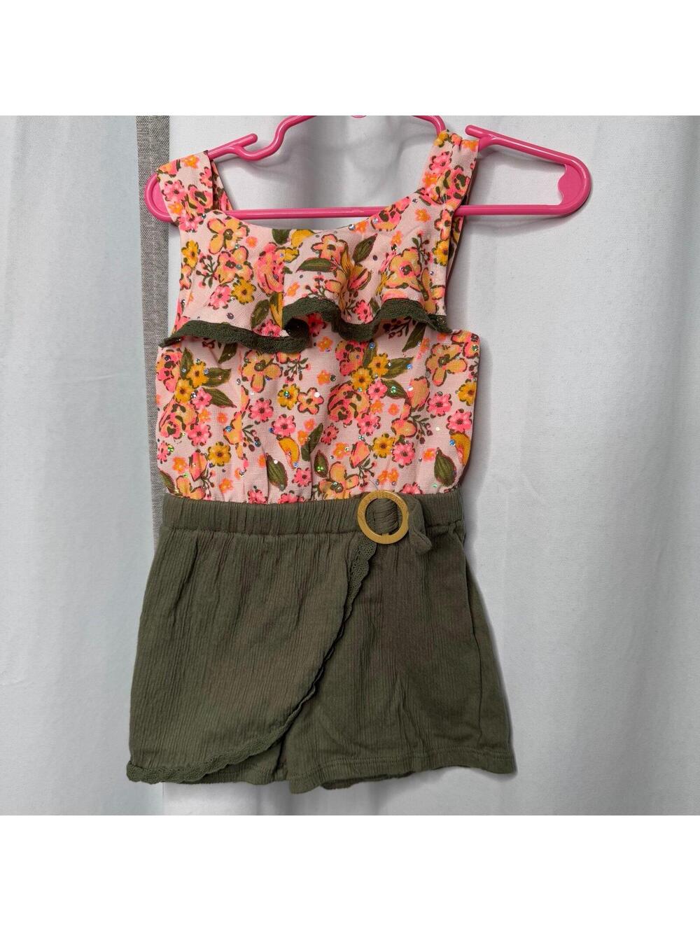 Toddler girls little lass romper
